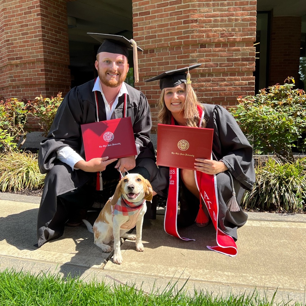 Hi welcome to our closet! We are two broke recent graduates of THE Ohio State!